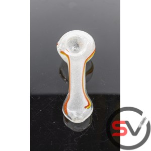 DARK IN GLOW RASTA FLOW HAND PIPE 4inch